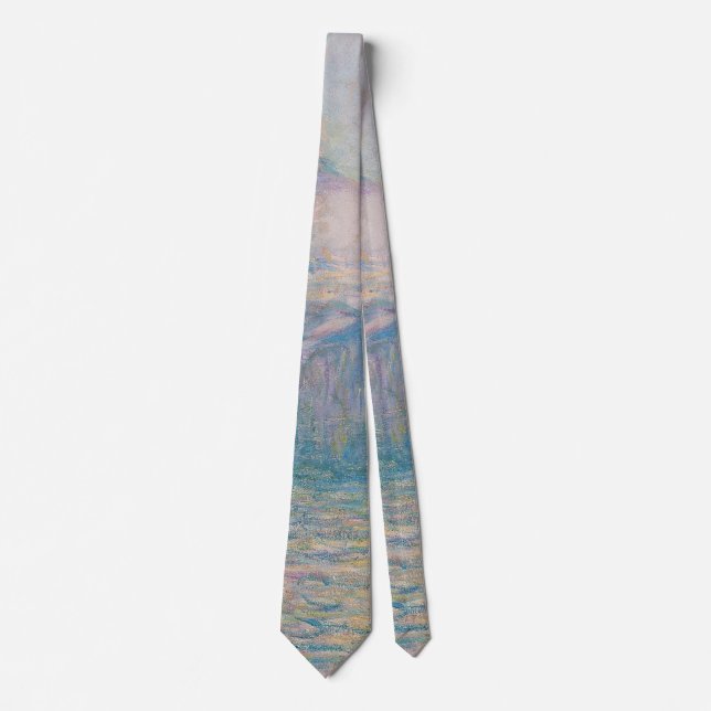 Claude Monet's Le Grand Canal Tie (Front)