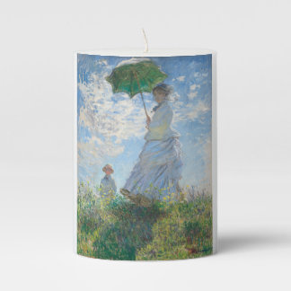 Claude Monet's Madame Monet and Her Son (1875), wo Pillar Candle