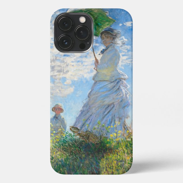 Claude Monet's Madame Monet and Her Son iPhone Case (Back)