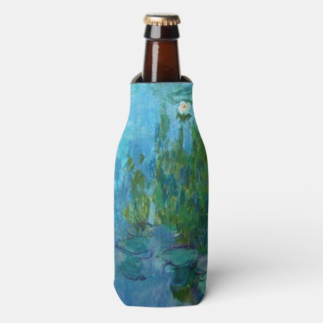 Claude Monet's Nymphéas Bottle Cooler (Bottle Front)