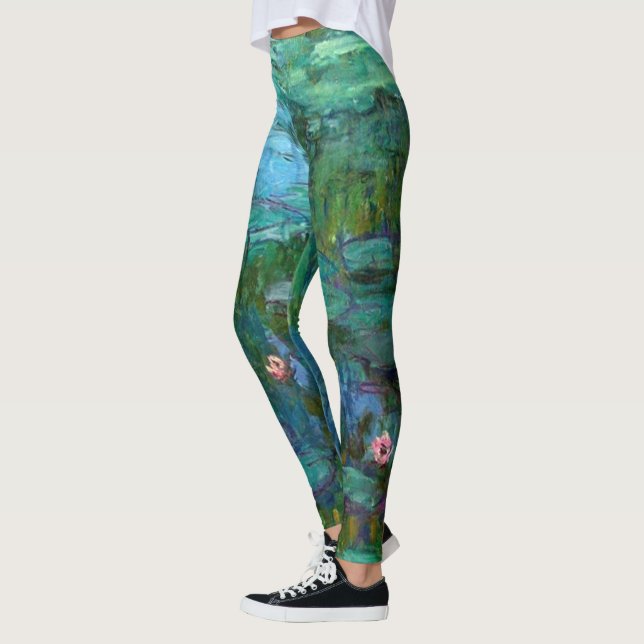 Claude Monet's Nymphéas Leggings (Left)