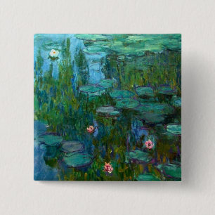 Claude Monet's Nymphéas Pinback Button