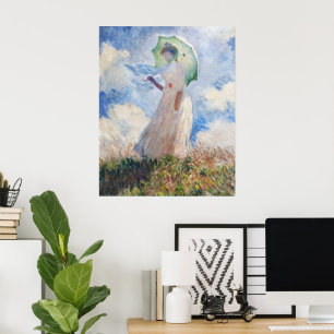 Claude Monet's Suzanne Hoschedé (1886) Poster