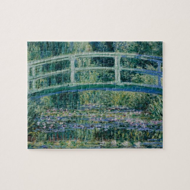 Claude Monet's Water Lilies and Japanese Bridge Jigsaw Puzzle (Horizontal)