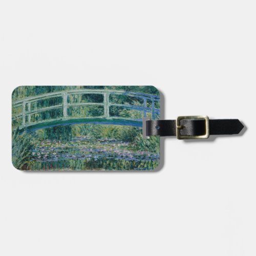 Claude Monets Water Lilies and Japanese Bridge Luggage Tag