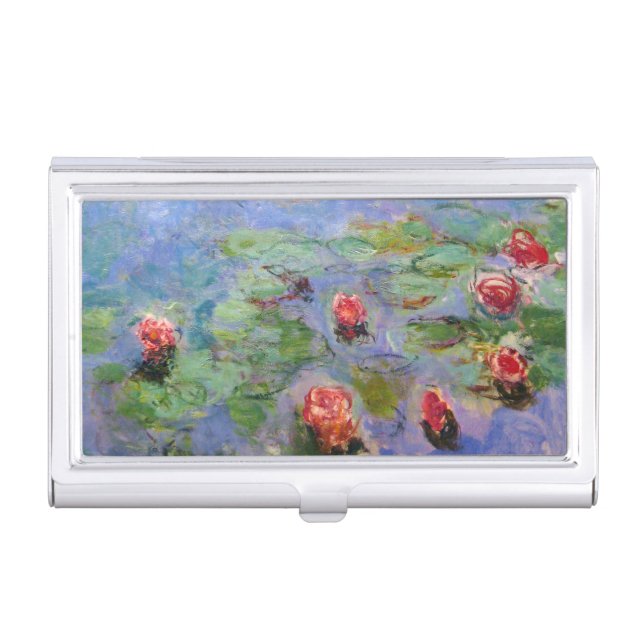 Claude Monet's Water Lilies Business Card Case (Front)