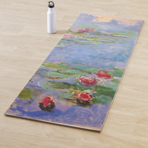 Claude Monets Water Lilies Yoga Mat