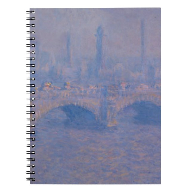 Claude Monet's Waterloo Bridge Notebook (Front)