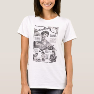 Claudette Colbert T-Shirt Lux Soap AD 1942