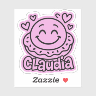 Claudia Doodle Emoji 2 Sticker