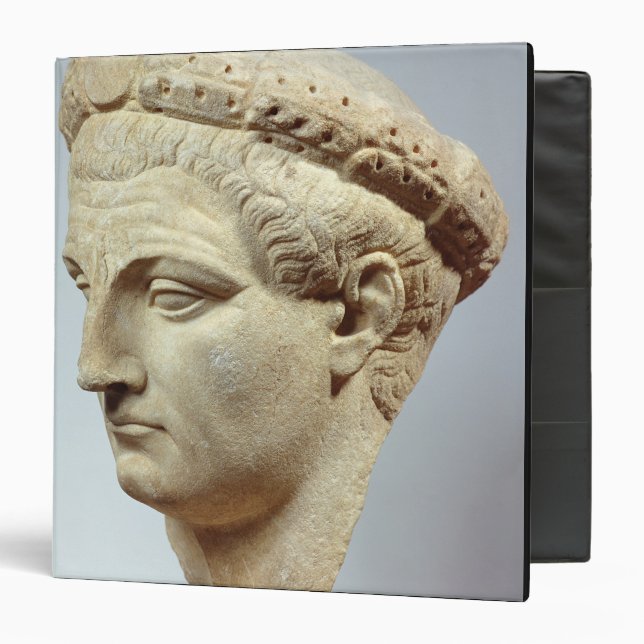 Claudius, marble head, 41-54 AD Binder (Front/Inside)