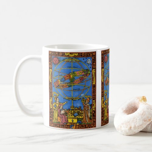 Claudius Ptolemy Astronomer Vintage Celestial  Coffee Mug