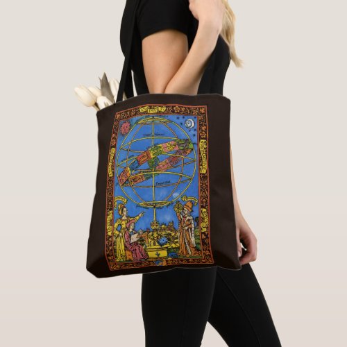 Claudius Ptolemy Astronomer Vintage Celestial  Tote Bag