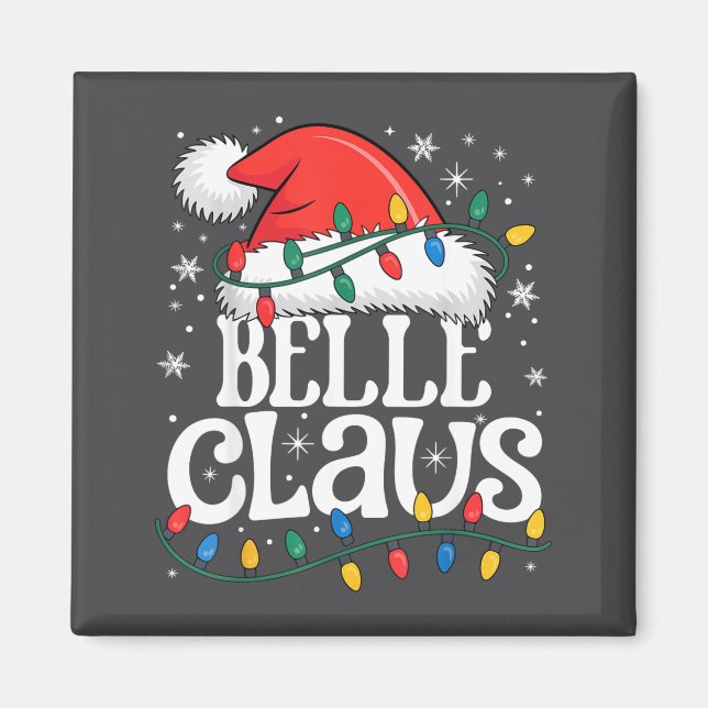 Claus Funny Xmas Christmas Grandma Holiday Style  Magnet (Front)