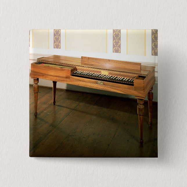 Clavichord, once owned by Franz Joseph Haydn Button (Front)