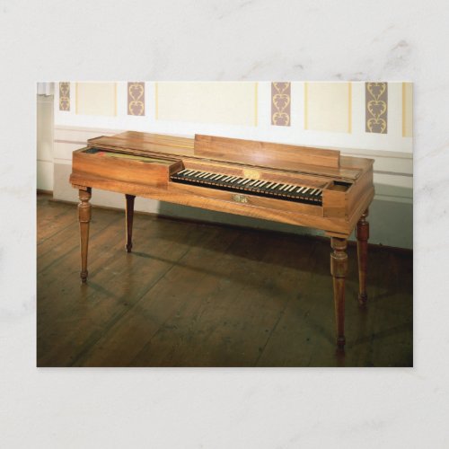 Clavichord once owned by Franz Joseph Haydn Postcard