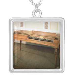 Clavichord, once owned by Franz Joseph Haydn Silver Plated Necklace