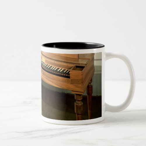 Clavichord once owned by Franz Joseph Haydn Two_Tone Coffee Mug