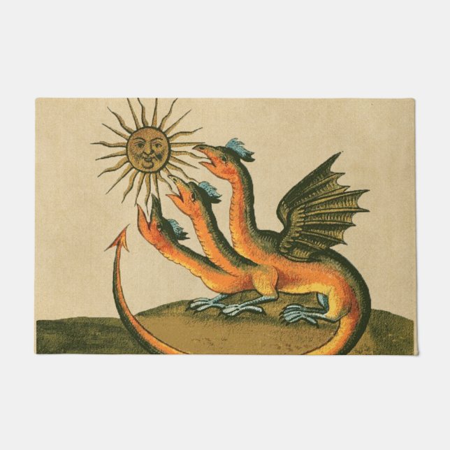 Clavis Artis Dragons Doormat (Front)