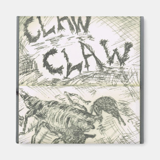 Claw claw ink scorpion magnet