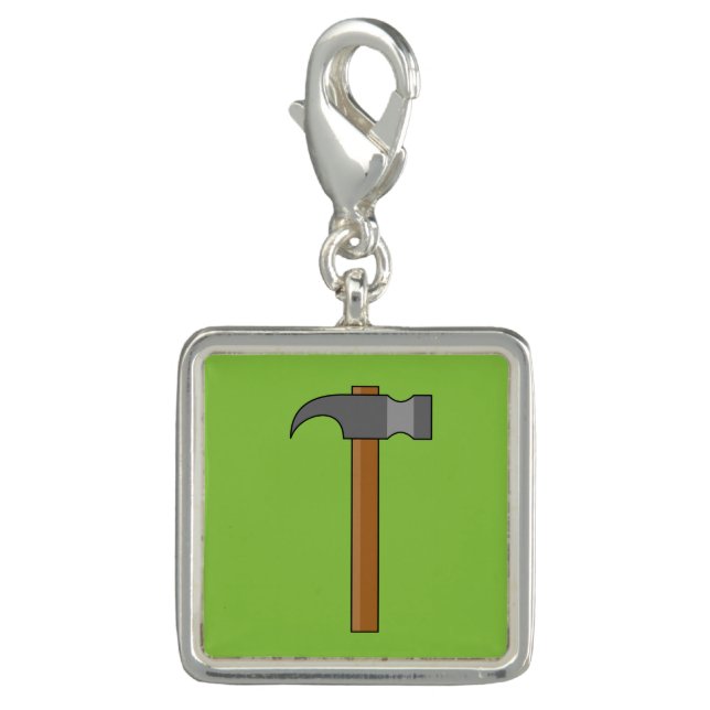 Claw Hammer Cartoon Charm (Front)