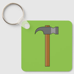 Claw Hammer Cartoon Keychain
