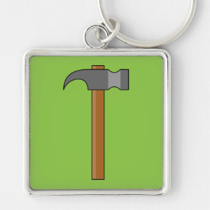 Claw Hammer Cartoon Keychain