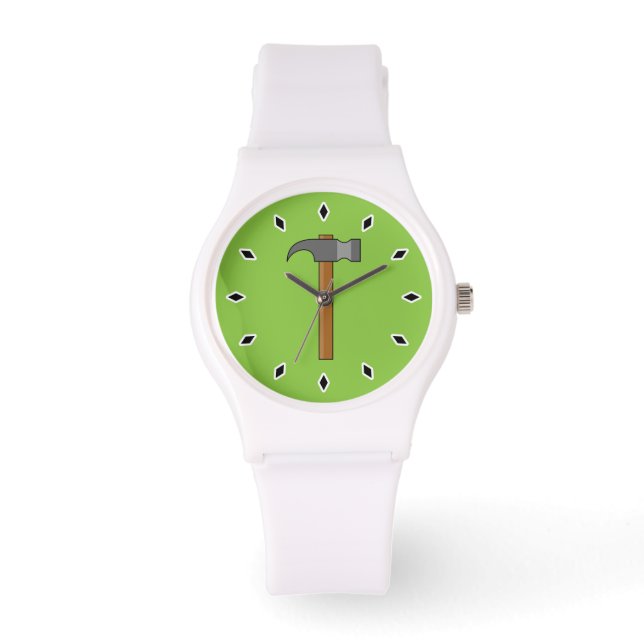 Claw Hammer Cartoon Watch (Front)