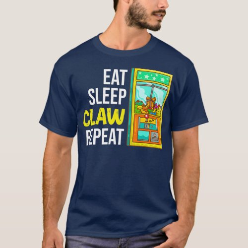 Claw Machine Gift Skill Crane Machine T_Shirt