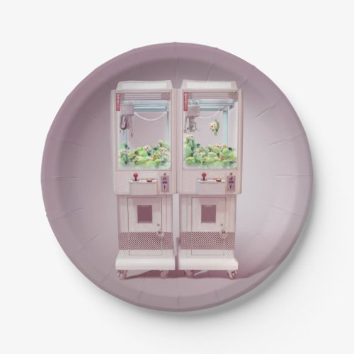 Claw Machine Paper Plates