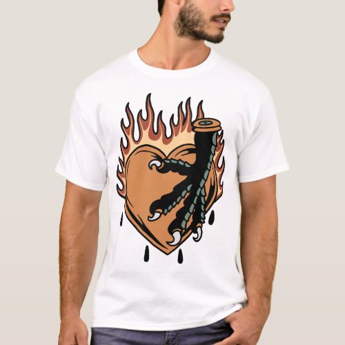 Claw_tattoo_tshirt_design T_Shirt