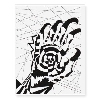 Claw Temporary Tattoos
