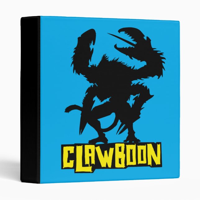 Clawboon Silhouette 3 Ring Binder (Front/Spine)