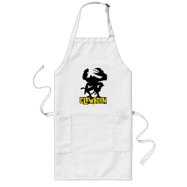 Clawboon Silhouette Long Apron (Front)