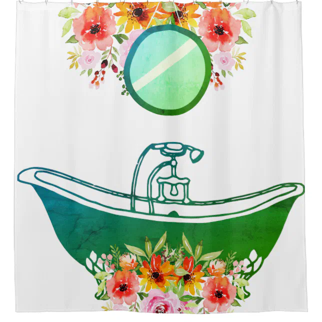 Clawfoot Tub Shower Curtain Zazzle