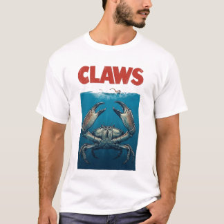 CLAWS Funny Crab Parody Shirt | Ocean Movie Spoof 