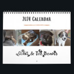 Claws & Toe Beans 12-Month Wall Calendar 2024<br><div class="desc">For our supporters, adopters, foster families, volunteers, and family -- the 2024 Claws & Toe Beans wall calendar is our way of celebrating our very first year in operation as a nonprofit rescue. Your support helped us save SO MANY animals this year! Help us celebrate and honor the little lives...</div>