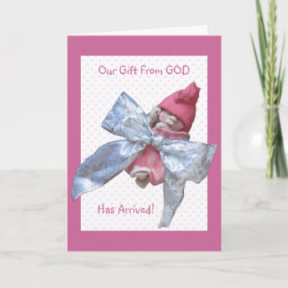 Clay Baby: Birth Announcement: Our Gift From God Announcement