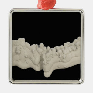 Clay Concretion Metal Ornament