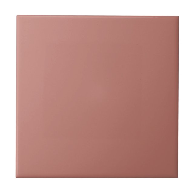 Clay Coral Square Kitchen and Bathroom Ceramic Tile (Front)