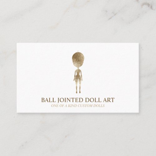 Clay Doll Bjd Artist Business Card