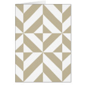 Clay Geometric Deco Cube Pattern (Front)