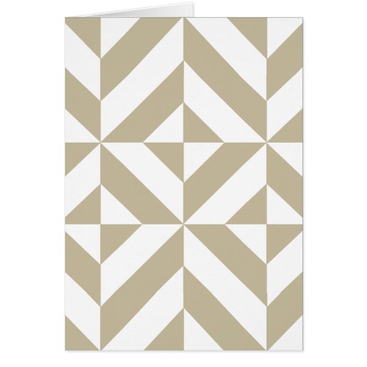 Clay Geometric Deco Cube Pattern (Front)