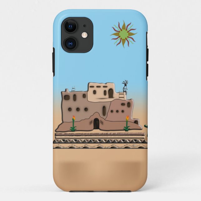 Clay House Case-Mate iPhone Case (Back)
