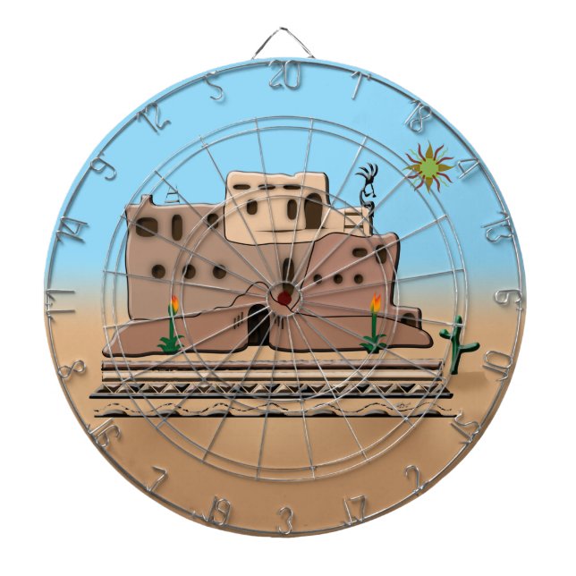 Clay House Dart Board (Front)