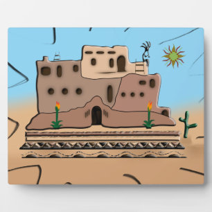 Clay House Plaque