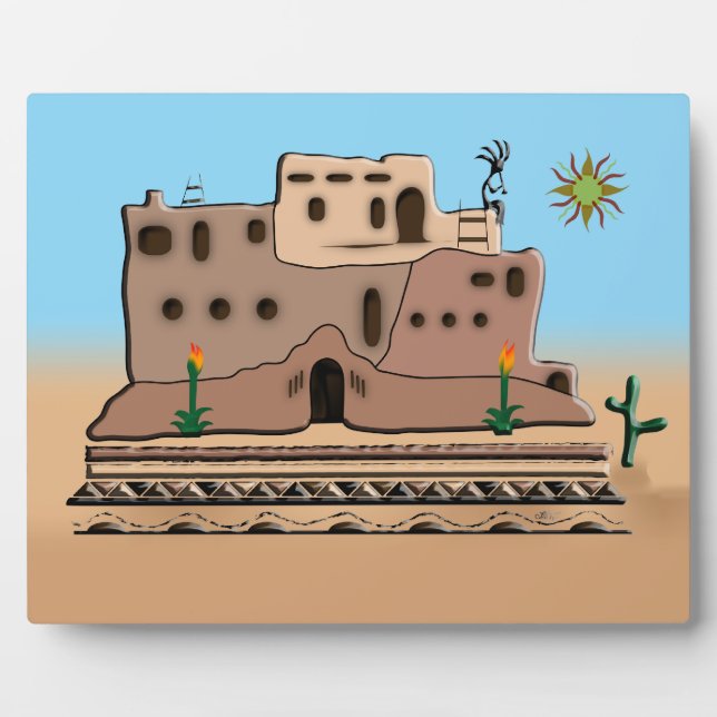 Clay House Plaque (Front)