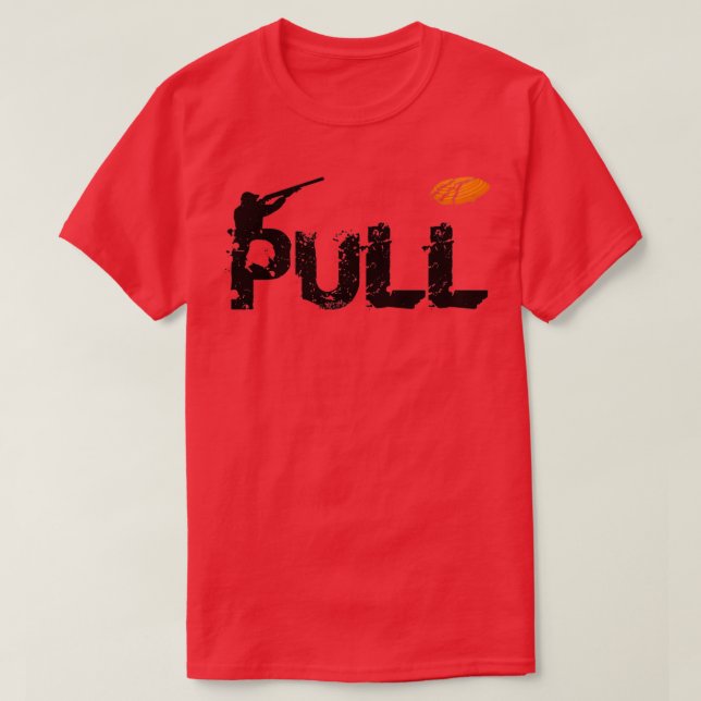 Clay Pigeon Clay Pigeon PULL 1 T-Shirt (Design Front)