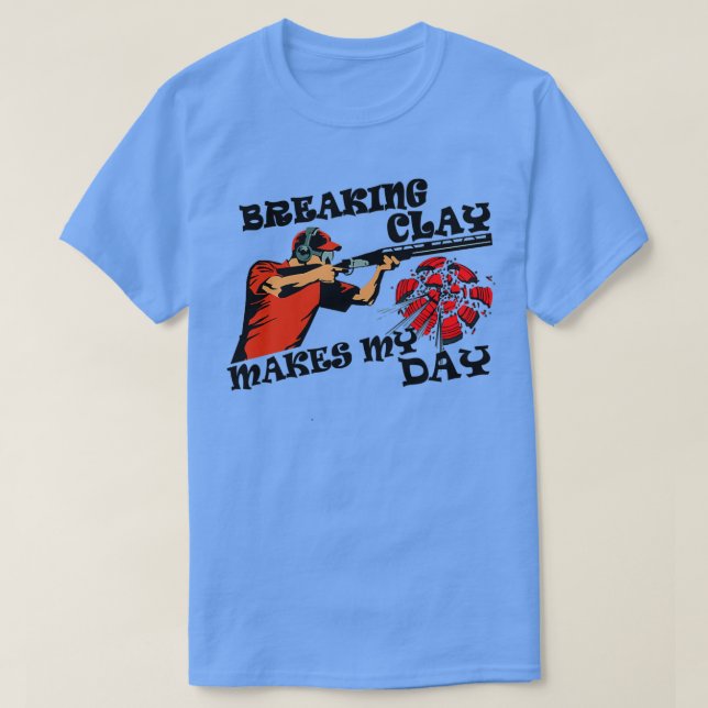 clay pigeon trap  fans 1 T-Shirt (Design Front)