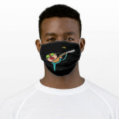 Clay Pigeon Trap Shooting Adult Cloth Face Mask (Worn)